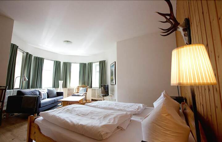 Imagen de la habitación del G&auml;stehaus Hohe Tannen, Garmisch - Partenkirchen. Foto 20
