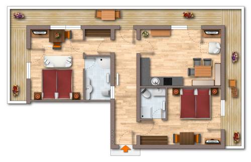 Imagen de la habitación del G&auml;stehaus Regina. Foto 10