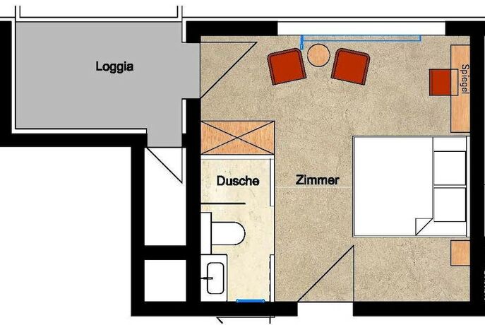 Imagen general del G&auml;stehaus am Bornweg. Foto 2