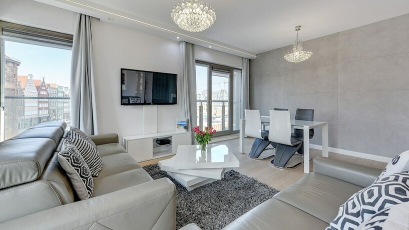 Imagen de los interiores del Gdańsk Old Town Waterlane by Noclegi Renters. Foto 33