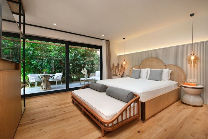 Imagen de la habitación del Genesis Hotel. Foto 11