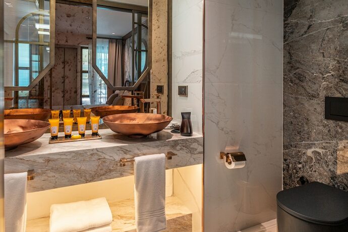 Imagen de la habitación del Genesis Hotel. Foto 14