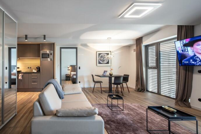 Imagen general del Golden Ball, Exclusive Serviced Apartments Munich. Foto 8