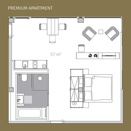 Imagen general del Golden Ball, Exclusive Serviced Apartments Munich. Foto 42