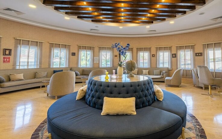 Imagen del bar/restaurante del Golden Beach Resort And Spa, Bodrum. Foto 16