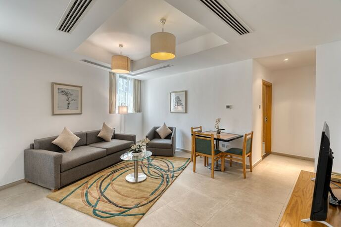 Imagen de la habitación del Grand Heights Hotel Apartments. Foto 11