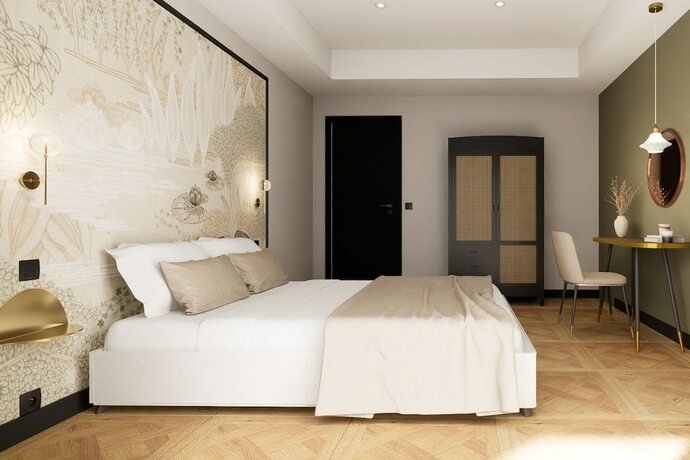 Imagen de la habitación del Grand Hôtel de la Scala. Foto 15