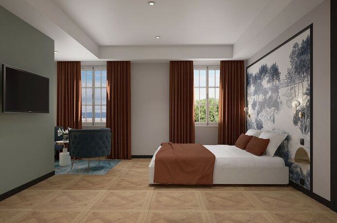 Imagen de la habitación del Grand Hôtel de la Scala. Foto 16