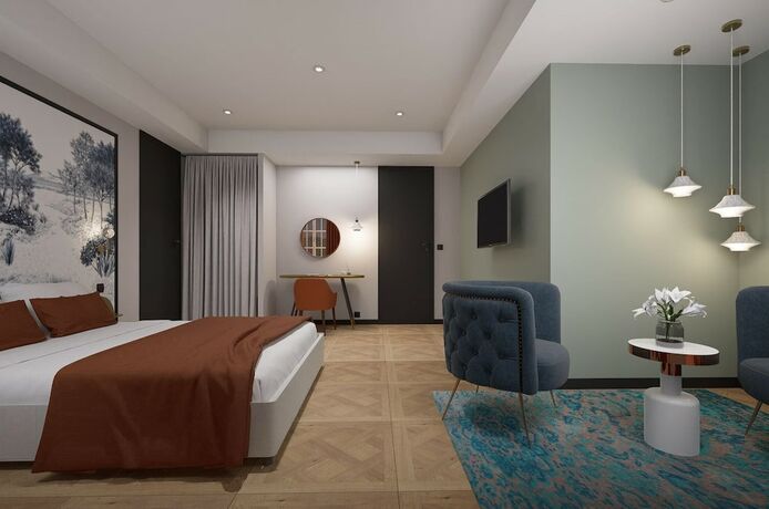 Imagen de la habitación del Grand Hôtel de la Scala. Foto 17