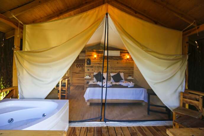 Imagen general del Green Pine Beach and Bungalows. Foto 5