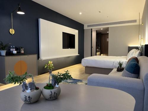 Imagen de la habitación del GreenTree Eastern Hotel Yiwu International Trade City. Foto 17