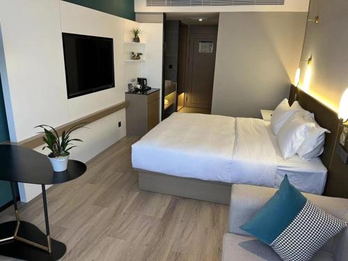 Imagen general del GreenTree Eastern Hotel Yiwu International Trade City. Foto 11