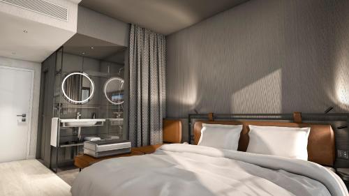 Imagen de la habitación del H2 Hotel Saarbrucken. Foto 8