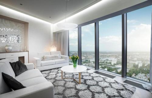 Imagen general del HANZA TOWER Apartments WHITE SKY & HIGH floor Pool & Jacussi & Sauna. Foto 16