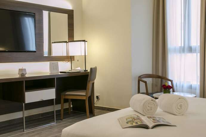 Imagen de la habitación del Hafawah Suites. Foto 14