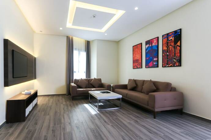 Imagen de la habitación del Hafawah Suites. Foto 15