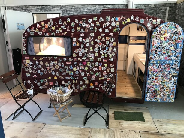 Imagen de la habitación del HafenTraum IndoorHostelCamp. Foto 19