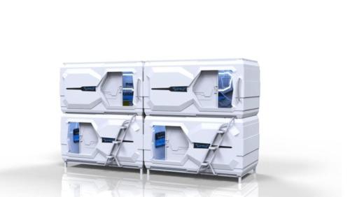 Imagen de la habitación del Hailing Island Old Street Space Capsule Youth Host. Foto 4