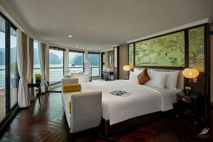 Imagen de la habitación del Halong Capella Cruise. Foto 13