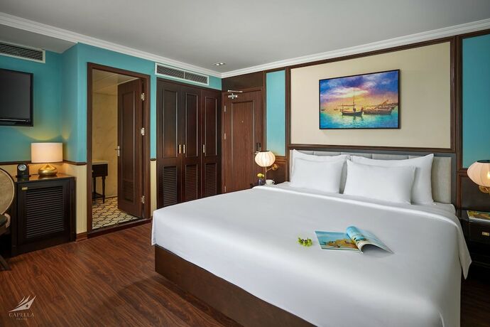 Imagen de la habitación del Halong Capella Cruise. Foto 17