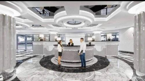 Imagen general del Hanza Tower CITY - 22 Apartments SPA Jacuzzi & Pool & Sauna. Foto 10