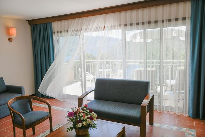 Imagen de la habitación del Happy Hotel Kalkan. Foto 7