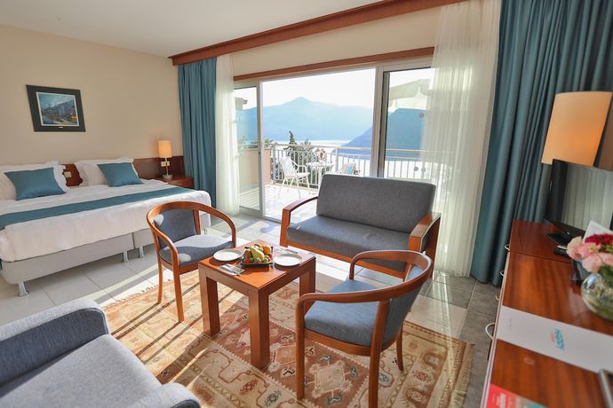 Imagen de la habitación del Happy Hotel Kalkan. Foto 9