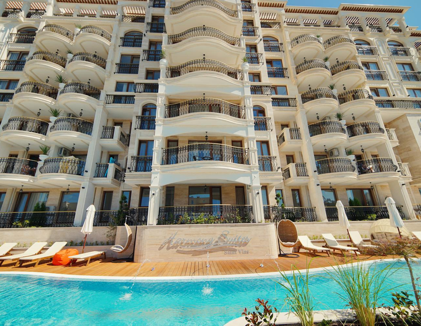 Imagen general del Harmony Suites Saint Vlas. Foto 5