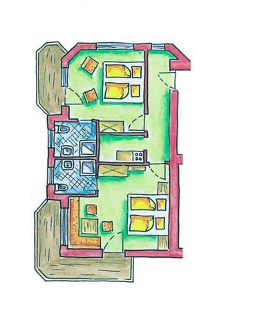 Imagen general del Haus Gfall. Foto 2