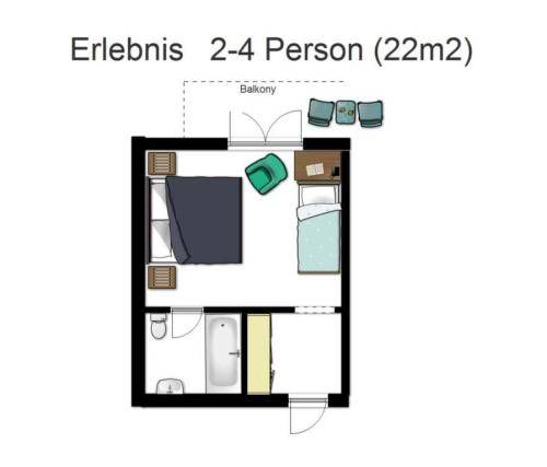 Imagen de la habitación del Haus Piesendorf. Foto 5