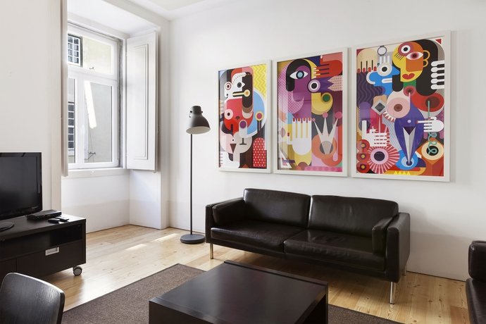 Imagen de los interiores del Hello Lisbon Cais Do Sodre Apartments. Foto 14