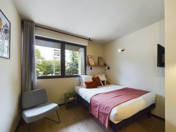 Imagen de la habitación del Hife Paris Gentilly. Foto 18