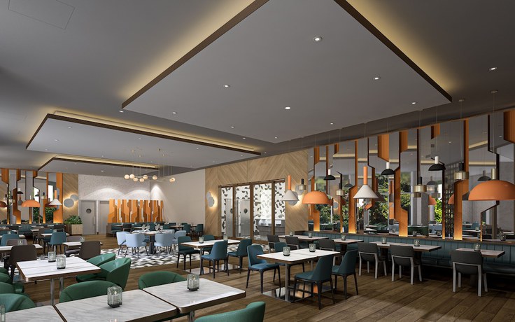 Imagen del bar/restaurante del Hilton Garden Inn Samarkand Sogd. Foto 4