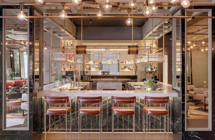 Imagen del bar/restaurante del Hilton Munich City. Foto 5