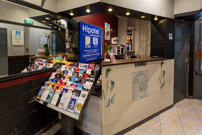 Imagen de los interiores del Hipotel Paris Belleville Gare De L'est. Foto 19