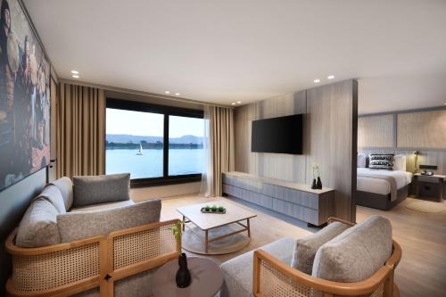Imagen de la habitación del Historia The Boutique Hotel Nile Cruise -Every Monday from Luxor for 04 & 07 Nights - Every Friday F. Foto 17