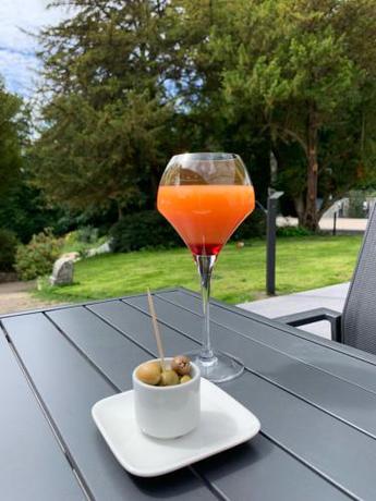 Imagen general del H&ocirc;tel &Eacute;chapp&eacute;e en Baie - Chambres climatis&eacute;es -Parking priv&eacute; gratuit dont forfaits bornes &eacute;lectrique. Foto 4
