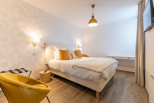 Imagen general del H&ocirc;tel &Eacute;chapp&eacute;e en Baie - Chambres climatis&eacute;es -Parking priv&eacute; gratuit dont forfaits bornes &eacute;lectrique. Foto 6