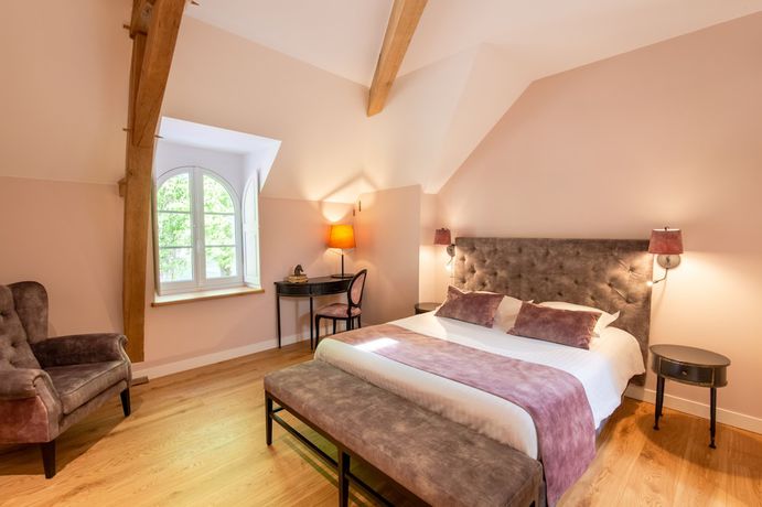 Imagen de la habitación del Hôtel Haras de la Potardière. Foto 9