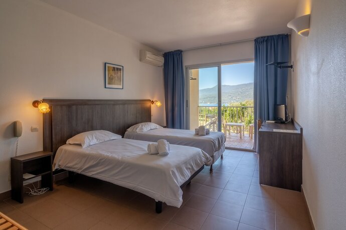 Imagen de la habitación del H&ocirc;tel Hibiscus, Propriano. Foto 20