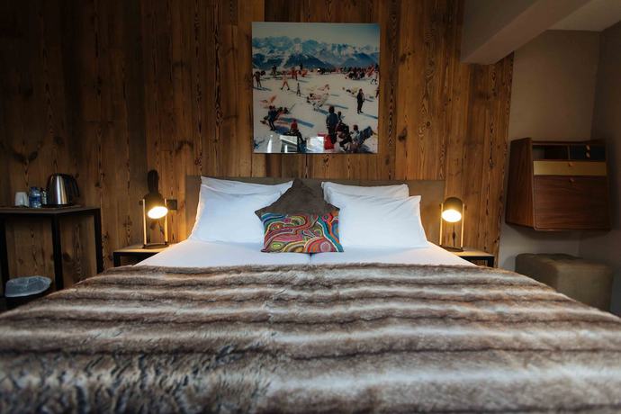 Imagen de la habitación del H&ocirc;tel Le Coeur des Neiges. Foto 10