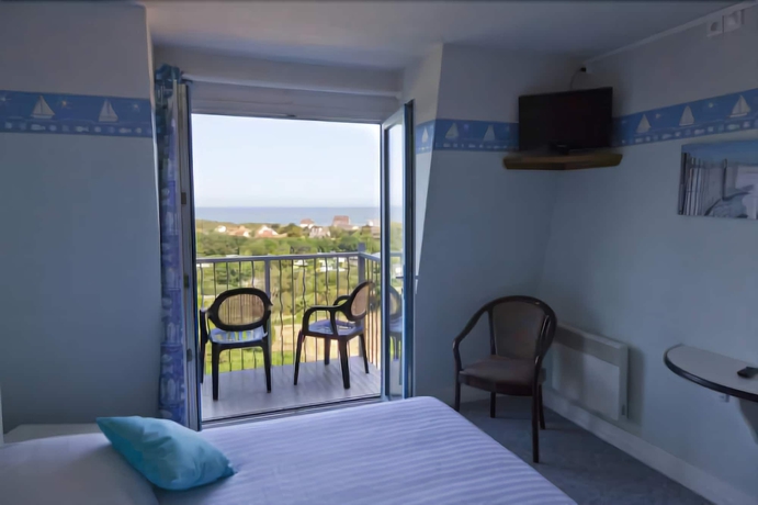 Imagen de la habitación del Hôtel Le Vivier Wissant - Vue Mer. Foto 3