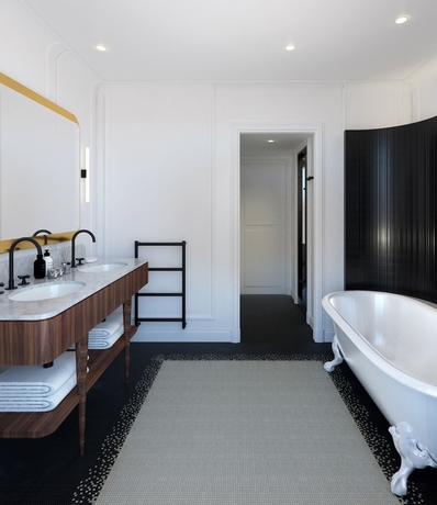 Imagen de los interiores del Hôtel Les Lumières. Foto 17