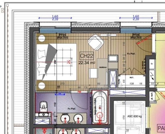 Imagen de la habitación del Hôtel Mont-Blanc. Foto 6