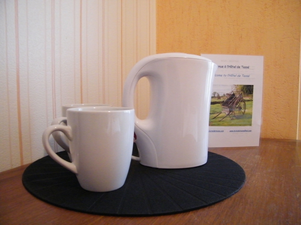 Imagen de la habitación del Hôtel Restaurant De Tessé. Foto 6