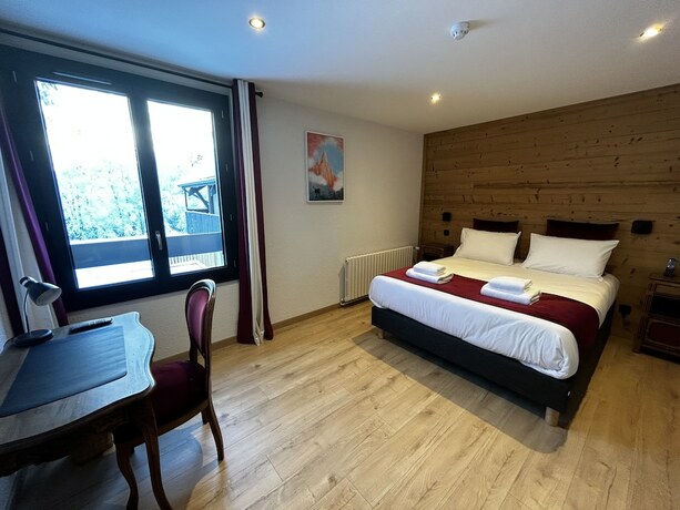 Imagen de la habitación del H&ocirc;tel Restaurant Le Madame. Foto 19