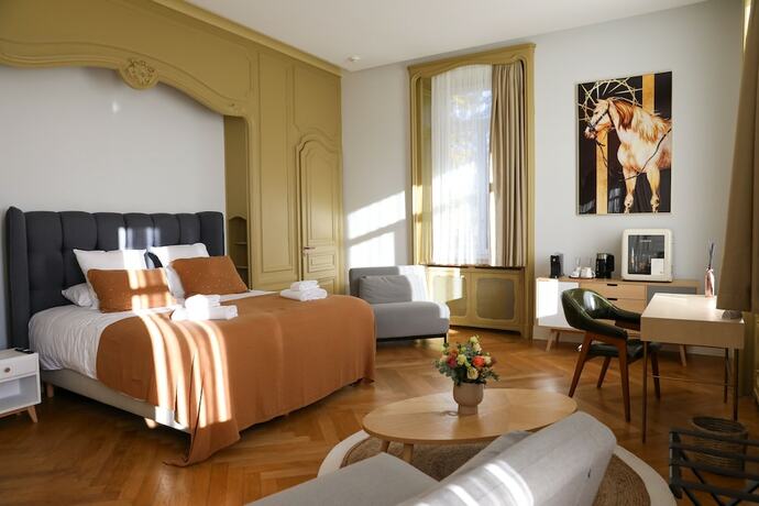 Imagen de la habitación del Hôtel Séquoias. Foto 16