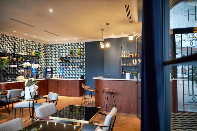 Imagen del bar/restaurante del Hôtel Victoria, Valencia de Francia. Foto 6