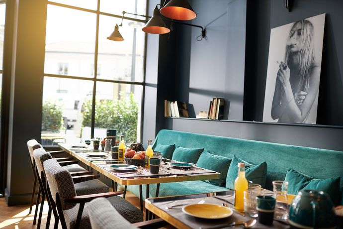 Imagen del bar/restaurante del Hôtel Victoria, Valencia de Francia. Foto 7