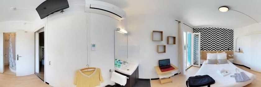 Imagen de la habitación del H&ocirc;tel de la Mer, VALRAS PLAGE. Foto 13